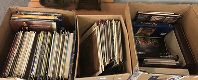 Lot 1175 - Two boxes of various records to include...