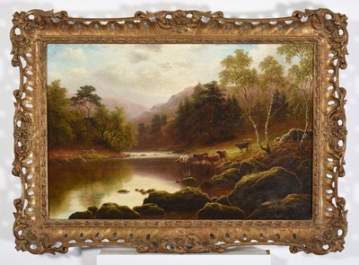 Lot 1216 - William Mellor (1851-1931) "On the Glaslyn,...