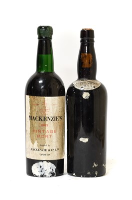 Lot 3198 - Mackenzie's 1963 Vintage Port (one bottle),...