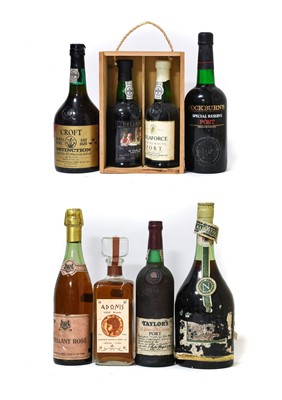 Lot 3181 - Mixed Spirits: Napoleon Cognac (one bottle),...