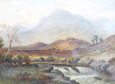 Lot 1036 - Victor Rolyat (19th Century) "Glencoe" Signed,...