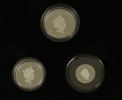 Lot 270 - Ascension Island, Platinum Proof Sovereign Set...