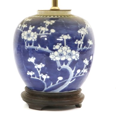 Lot 182 - A Chinese Porcelain Ginger Jar, 19th century,...
