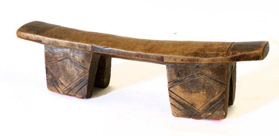 Lot 270 - A Late 19th/Early 20th Century Zulu Headrest,...