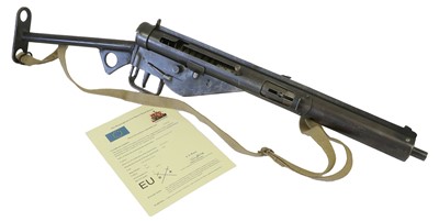 Lot 317 - A Deactivated Sten Mk.III 9mm Submachine Gun,...