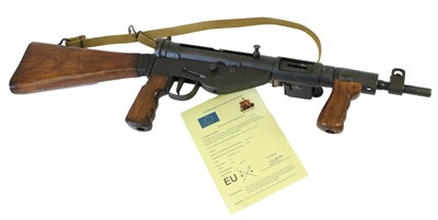 Lot 318 - A Deactivated Sten Mk.5 M/78 9mm Submachine...