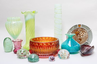 Lot 53 - A Collection of Glassware, Victorian and...