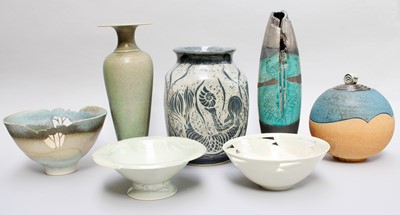 Lot 72 - A Collection of Studio Pottery, including a...