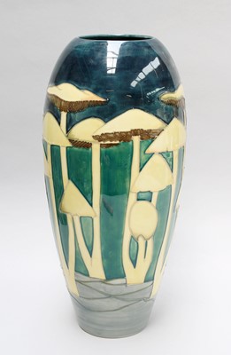 Lot 6 - A Moorcroft Fairy Rings/Toadstool Pattern Vase,...