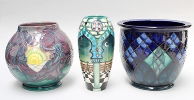 Lot 15 - A Moorcroft Seasons Pattern Vase, designed by...