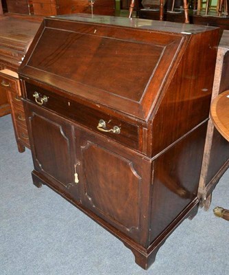 Lot 491 - Mahogany bureau