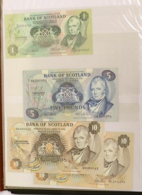 Lot 466 - A Scottish Banknote Album, 26 Scottish notes...