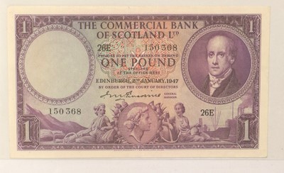 Lot 466 - A Scottish Banknote Album, 26 Scottish notes...