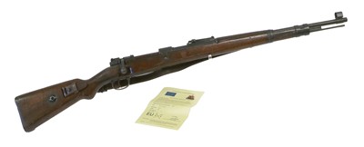 Lot 324 - A Deactivated Second World War German Mauser...