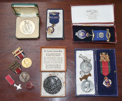 Lot 189 - A Collection of Medals and Medallions, RMS...