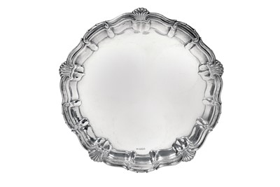 Lot 2451 - An Edward VII Silver Salver