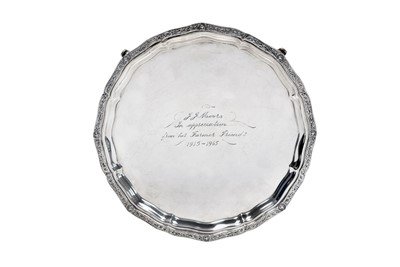 Lot 2452 - An Elizabeth II Silver Waiter