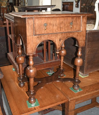 Lot 1150 - A Walnut Lowboy in Queen Ann Style, with...