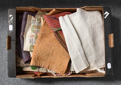 Lot 270 - Assorted Mainly 20th Century Textiles,...