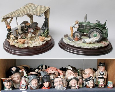 Lot 167 - Royal Doulton Character Jugs, a Winston...