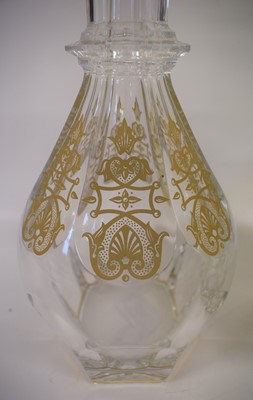 Lot 182 - A Pair of Baccarat Harcourt Empire Pattern...