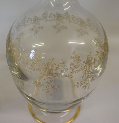 Lot 199 - A Pair of Baccarat Recamier Pattern Carafes, A...