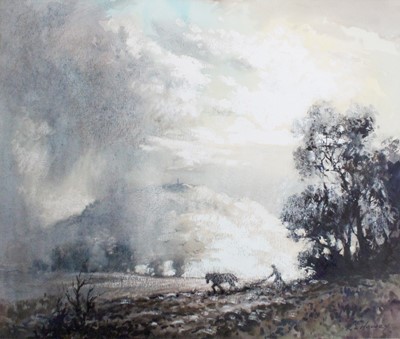 Lot 1009 - Robert Lesley Howey (1900-1981) Ploughing...