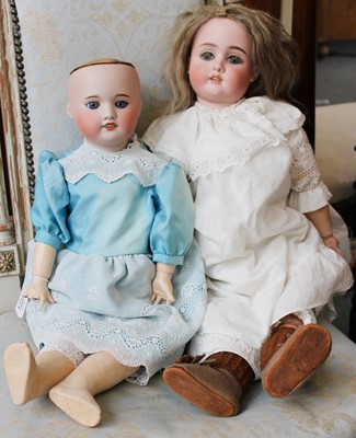 Lot 1223 - SFBJ 60 Paris Bisque Socket Head Doll, with...