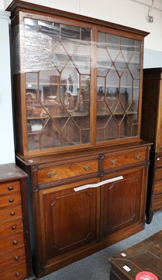 Lot 1137 - A Large Mahogany Bookcase, early 19th century...