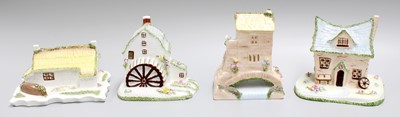 Lot 103 - A Collection of Coalport Pastille Burners...