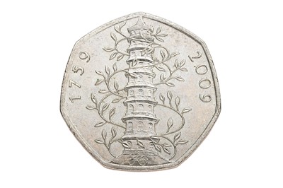 Lot 375 - Elizabeth II, 'Kew Gardens' 50p 2009, struck...