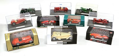 Lot 331 - Various Model Racing Cars. including White Box...