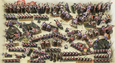 Lot 122 - A Collection of Miniature Diecast Lead Figures...