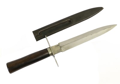 Lot 237 - A First World War French Fighting Knife, the...