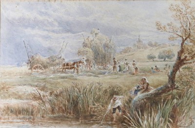 Lot 1067 - Attributed to Myles Birket Foster RWS...