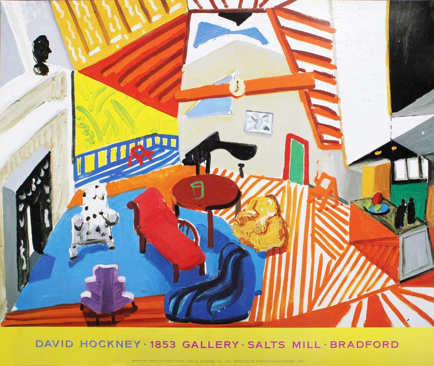 Lot 1049 - Three Hockney Posters and A Hockney Book,...