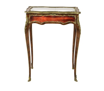 Lot 338 - {} A Late 19th Century French Kingwood and...