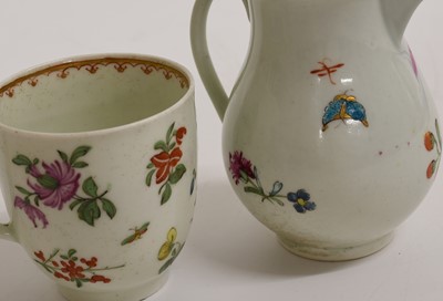 Lot 46 - A Worcester Porcelain Coffee Cup, circa 1770,...