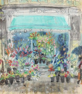 Lot 1058 - Selina Thorp (b.1968) "Flower Stall Paris"...