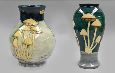 Lot 11 - A Moorcroft Fairy Rings/Toadstool Pattern Vase,...