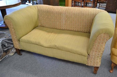 Lot 533 - Victorian drop-end sofa