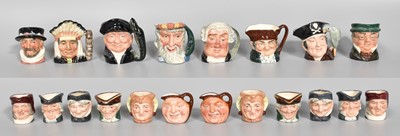 Lot 133 - Royal Doulton Character Jugs, thirty eight...