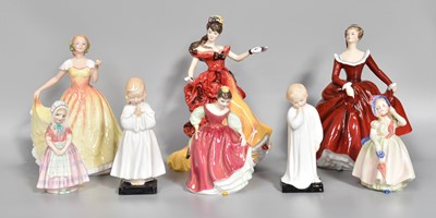 Lot 122 - Royal Doulton Figures, twenty three ladies...