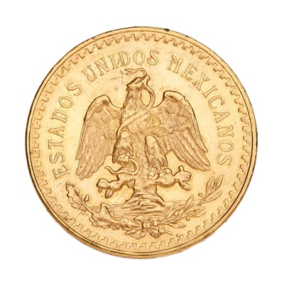 Lot 329 - Mexico, 50 Pesos 1947, (.900 gold, 37mm,...