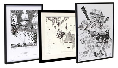 Lot 111 - Klaus Voormann The Beatles Limited Edition Prints