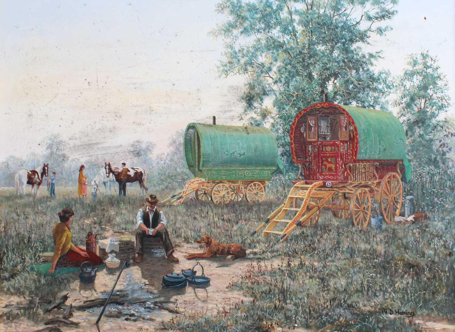 Lot 1035 - Michael David Herring (b.1944) Gypsy...