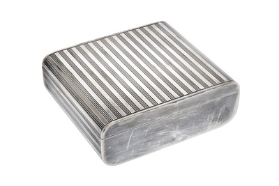 Lot 2491 - A George VI Silver Box