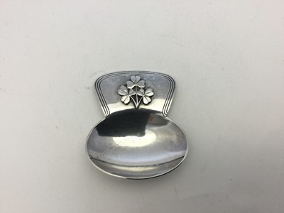 Lot 2488 - A George VI Silver Caddy-Spoon