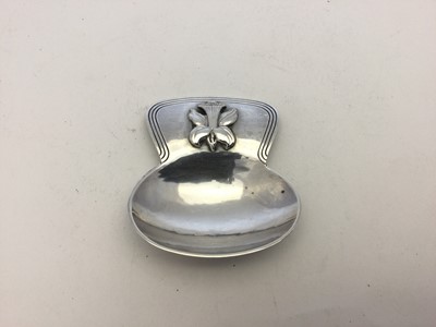 Lot 2490 - A George VI Silver Caddy-Spoon