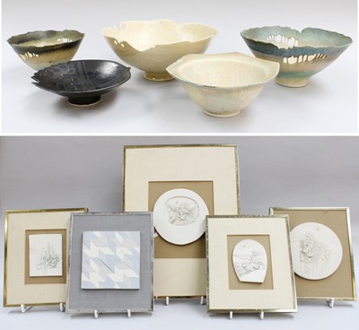 Lot 118 - A Collection of Mollie Hillam Art Pottery...